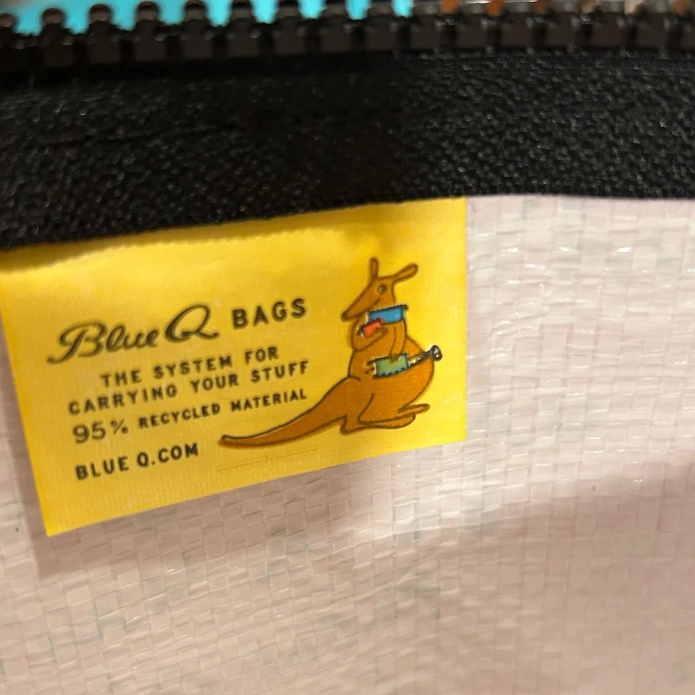 Blue Q Pink Unicorn Pencil Case